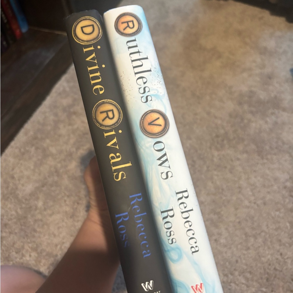Divine Rivals and Ruthless Vows Hardcover Books - Picture 4 of 4